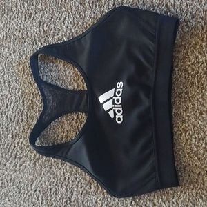 Adidas Black Sports Bra Size M